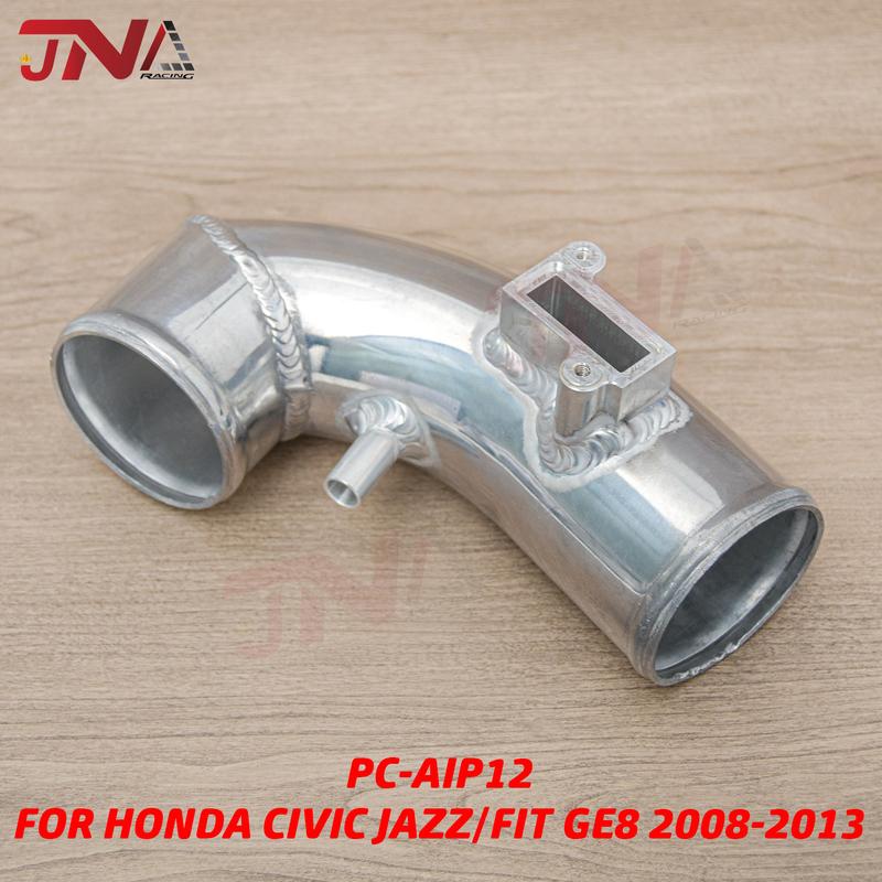 High Performance Air Intake Pipe Kit with Silicone Hose Aluminum Cold Air Intake Pipe for Honda Civic JAZZ Fit GE8 2008-2011