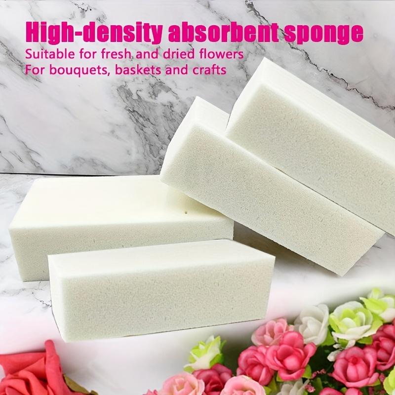 4pcs High-Density Floral Foam Blocks Gray For Bouquets Baskets Crafts Floral Absorbent Sponge Gardening Accessories