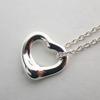 [Used] TIFFANY/Tiffany 925 Open Heart Pendant/Necklace/g464-56