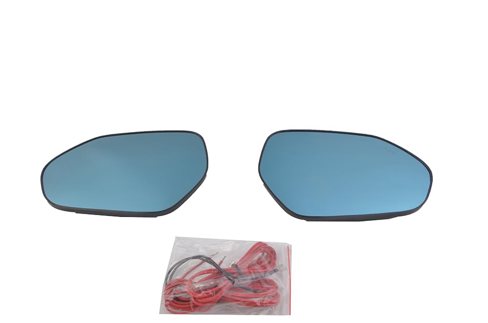 PRIUS 50 Series Wing Blue Lens, Built-in LED, LED Turn Car Door Lens, Blue,
