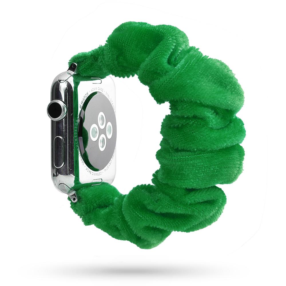 Scrunchie Strap for apple watch band 44mm 40mm 45mm 41mm 38mm 42mm 49mm correa bracelet iwatch series 4 5 6 3 SE 7 8 9 ultra 2