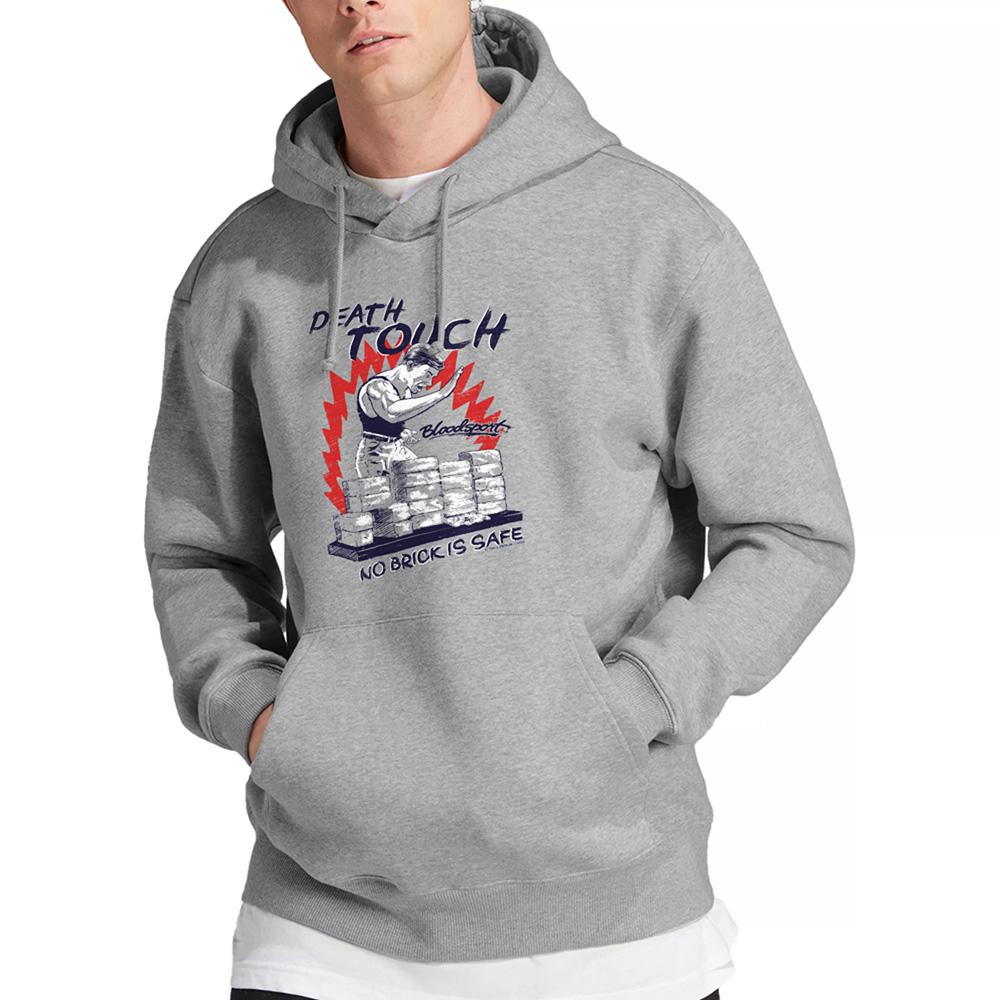 Bloodsport Unisex Erwachsener Death Touch Heather Hoodie