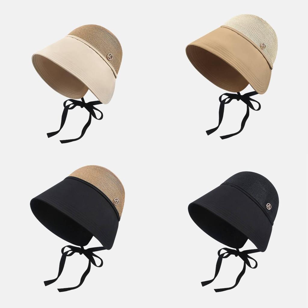 Uv Sun Protection Large Brim Hat With Adjustable Fit For Travel And Hiking
