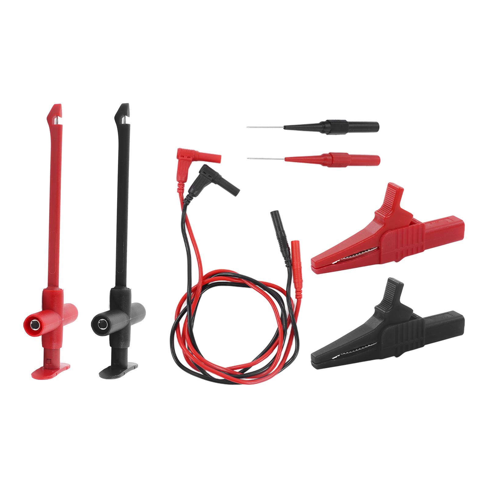 

Test Probes s Brass PVC PA Multimeter Testing s Kit 30VAC60VDC Maximum 19A