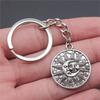 Sun Solar System Planet Keychain for Boys Fashion Vintage Gift for Kids Dainty Vacation Accessory