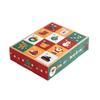 Runtowo 5Pcs Christmas Surprise Hole Box 12Grid Christmas Advent Calendar Box Home Christmas Party Gift Box 2026 Christmas Gift