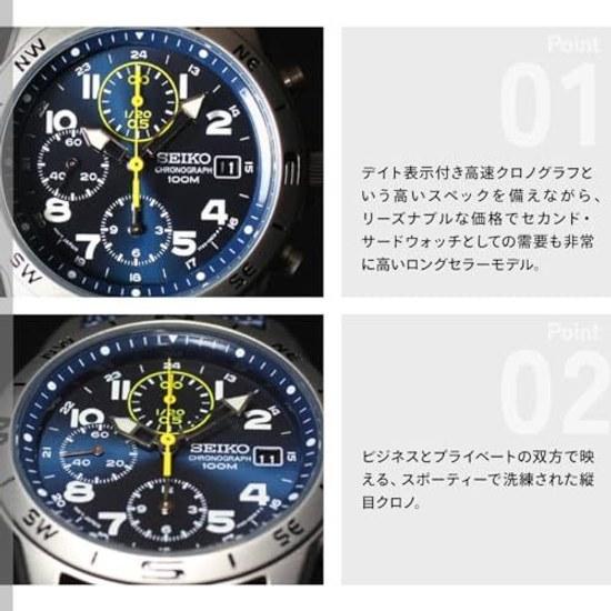 SEIKO wristwatch reverse import overseas model SND379R mens