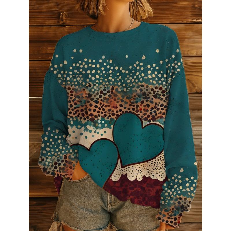 JPNTKY Women's Fashion Casual Long Sleeve O-Neck Blouses & Shirts