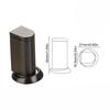 Floor Mounted Door Stop Anticollision Magnetic Door Stoppers Adjustable Bedroom Door Stop Wall Protector Door Accessories