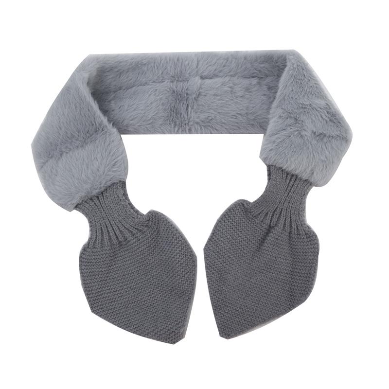 Damen Schals Mädchen Damen Herbst Winter Gestrickter Schal Süß Niedlich Bequem Warm Weiblich Kreuzbänder Schal Weicher Halsschal