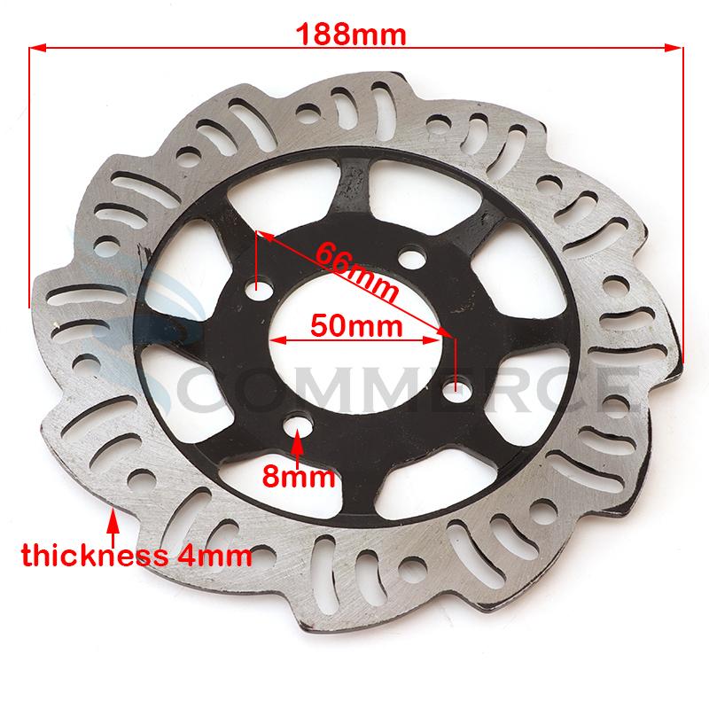 Motorcycle 180mm 190mm 220mm Front Rear disc brake plate Rotor For 125cc 140cc 150cc 160cc Quad Pit Dirt Bike Motocross parts 190mm E