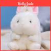 Mochila de Pelúcia de Panda Fofo Pingente Pequeno Coelho Hamster Boneca Kawaii Chaveiro