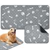 2Pcs Dog Urine Pads Reusable Puppy Pee Training Pad Absorbent Washable Pet Bed Urine Mat for Dogs Cats and Small Animals