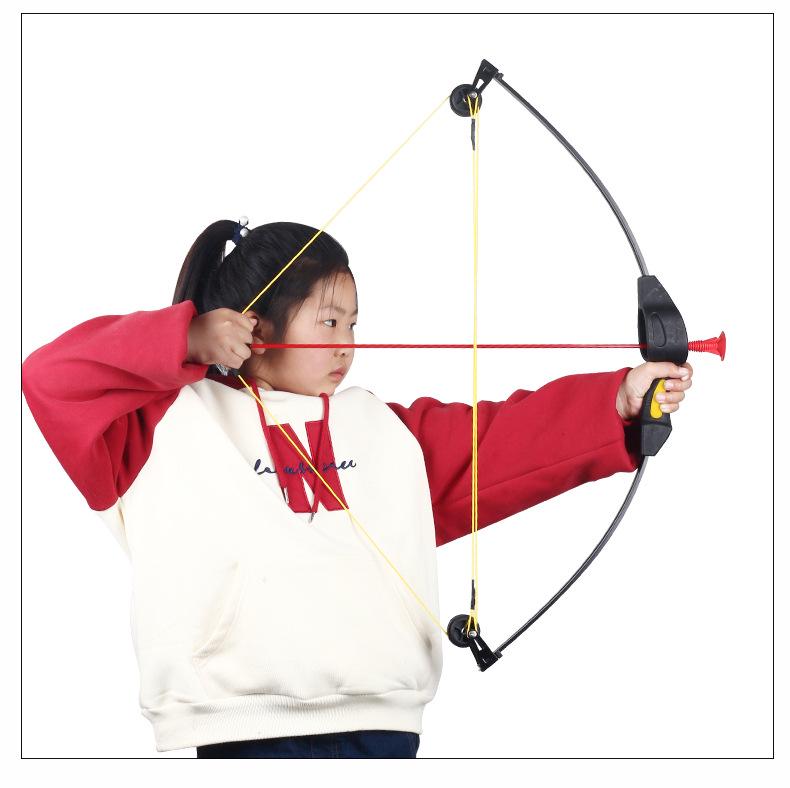 Children's Archery Set: Compound Bow & Suction Cup Arrows