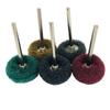10pcs Mini Sanding Grinding Nylon Buffing with 3mm Shank Polishing Wheel Drill Abrasive Brush For Dremel Rotary Tools