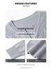 2025 Spring & Autumn Knitted Sweater for Middle-Aged Women: Loose, Round Neck Pullover for Ages 50s-60s
