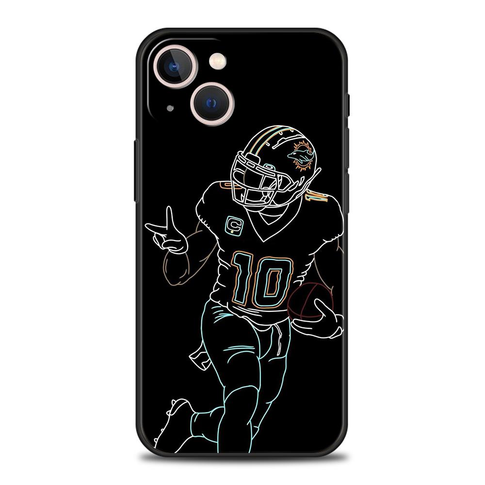 Luxury Phone Case For iPhone 17 Air 16E 16 11 15 14 Pro MAX 12 13 7 8 Plus X XR XS SE 2022 Cover American Rugby player sport
