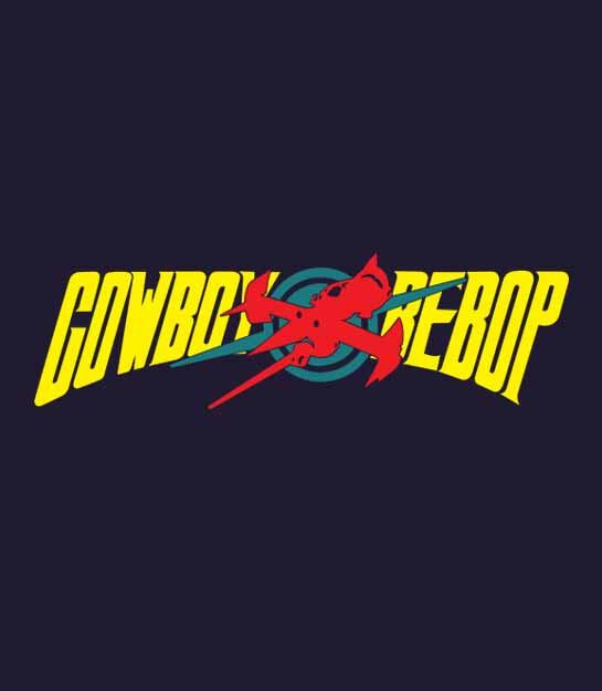Cowboy Bebop Logo With Spikes Ship Swordfish Ii Unisexs TShirt S