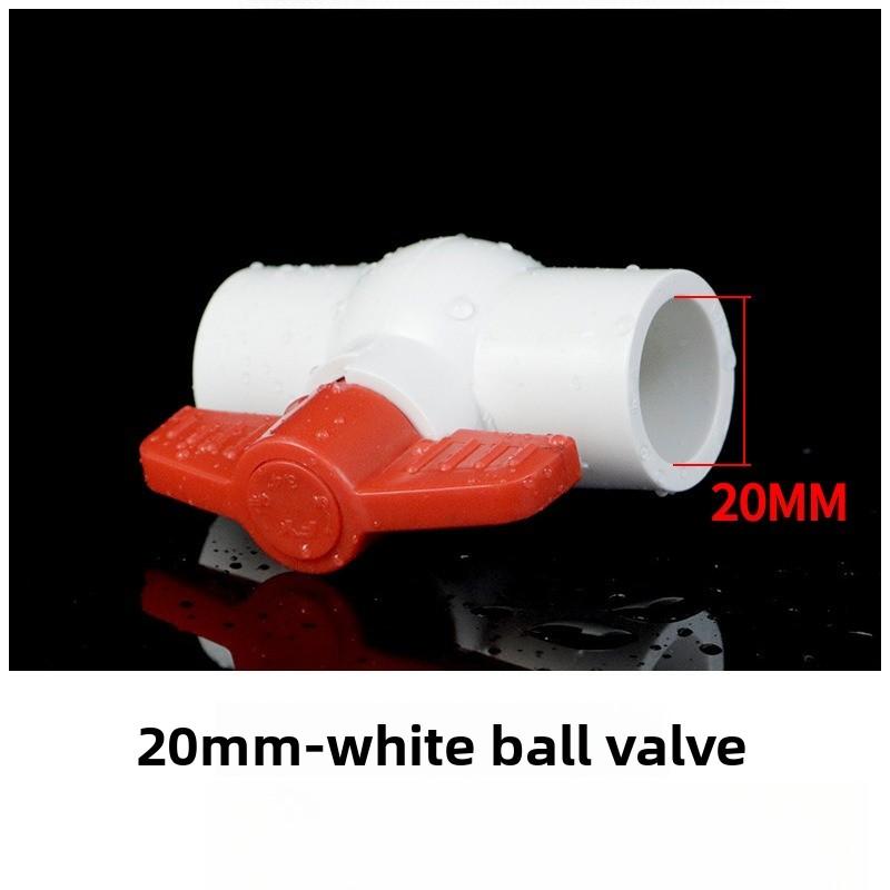 Diametru Interior 20/25/32/40mm Robinet Sferic PVC 3 Culori Opțional Slip Instalații Sanitare U-PVC Robinet Sferic Plastic Conector de Reparare Comutator Conductă