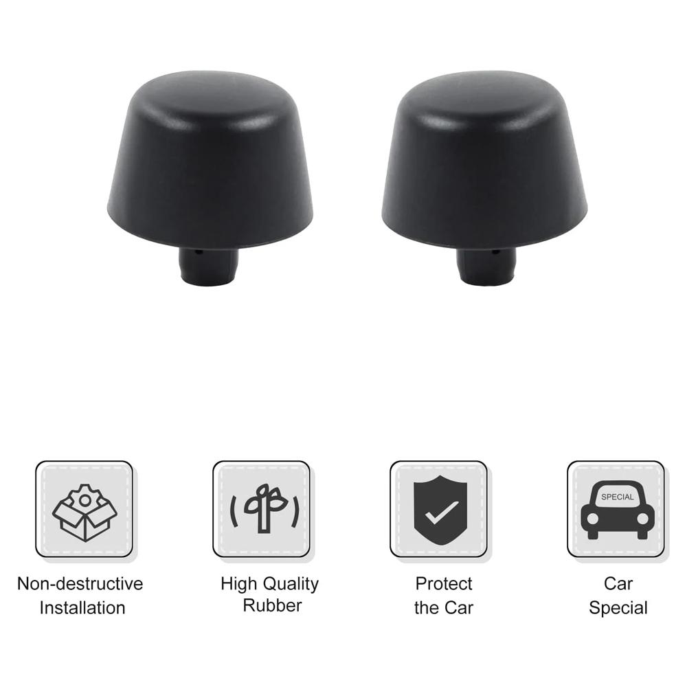 Hood Windshield Footman Loop Rubber Hood Bump Stop for Jeep Wrangler JK 2007-2017 TJ 1997-2006 Original Car Accessories 55176422