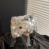 Sequin Evening Party Shoulder Bags For Women Lightweight Portable Ladies Chain Crossbody Bag Solid Color Casual Female Handbag