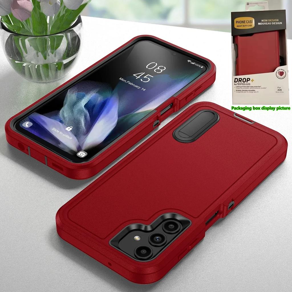 Heavy Duty Protection OTT Armor Defender Case For Samsung Galaxy A17 A07 A56 A36 A26 A16 A06 A15 A54 5G Anti-fingerprint Cover