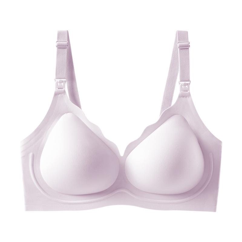 Bezešvá těhotenská a kojící podprsenka: Bez kostic, Plná podpora pro těhotenství a po porodu (86089)