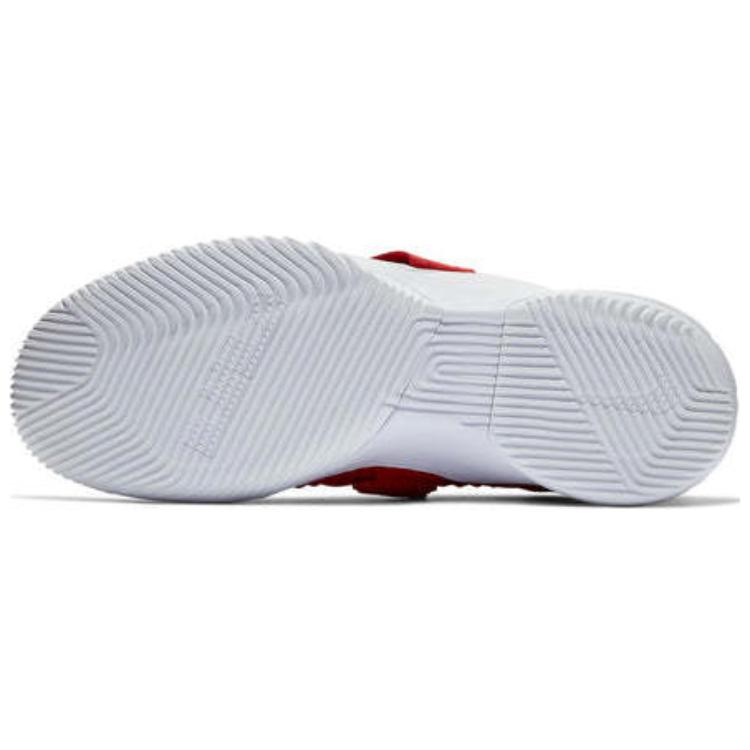 Nike LeBron Soldier 12 TB University Red Men Sneakers White-Metallic-Silver AT3872-603