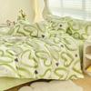Small Fresh Bed Four-piece Dormitory Quilt Cover Three-piece Bed Sheet Set