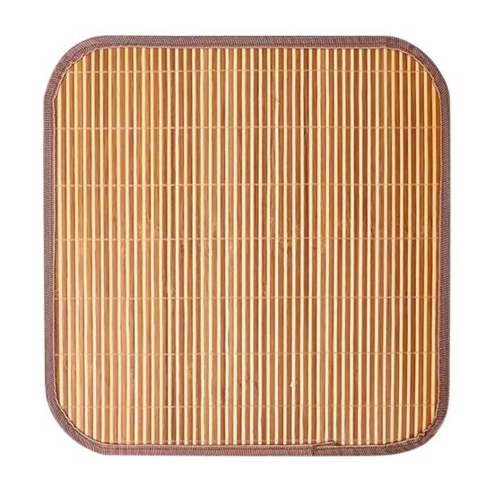 Cooling Bamboo Seat Mat Mat Summer Breathable Chair Cool 45x45cm