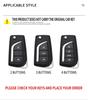 Car Remote Key Cover Case For Toyota Auris Corolla Avensis Verso Yaris Aygo Scion TC IM Camry RAV4 Forturner Hilux