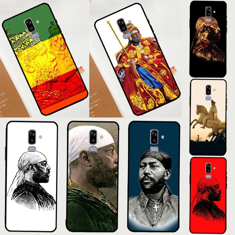 Emperor Menelik Ii Of Ethiopia Adwa For Samsung Galaxy M13 M14 M33 M12 M32 M52 M31 M55 M15 M11 M21 M35 M53 M34 M54 M06 M16 Case
