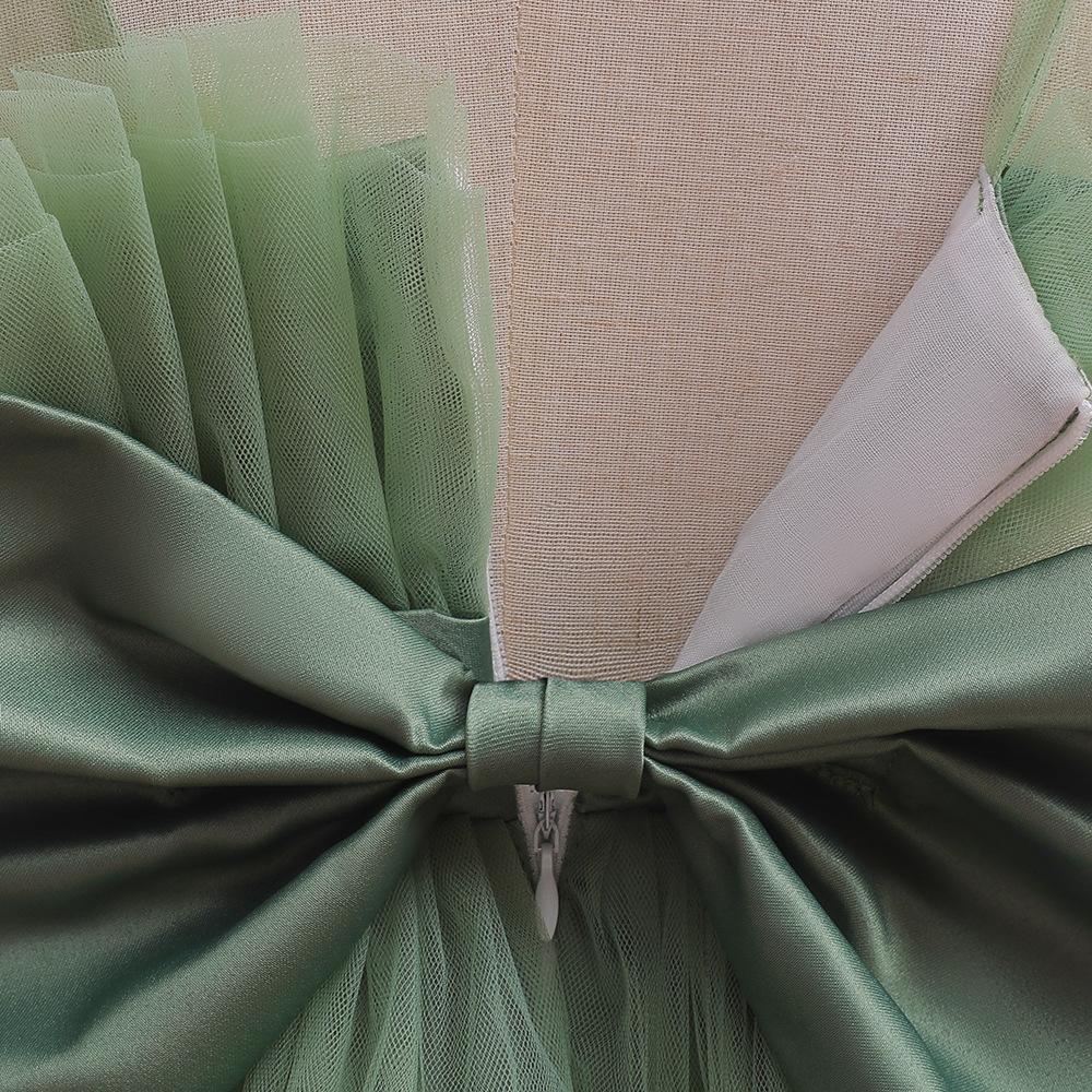 Flower Girl Dress For Wedding Baby Girl 5-10 Years Birthday Outfits Children's Girls First Communion Dresses Girl Kids Party Wear
