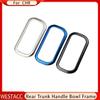 Stainless Steel Car Rear Trunk Door Handle Bowl Frame Decoration Sticker Cover Trim for Toyota CHR C-HR 2016 - 