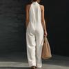 Färgglad, Elegant Och Bekväm Ärmlös Jumpsuit för Kvinnor