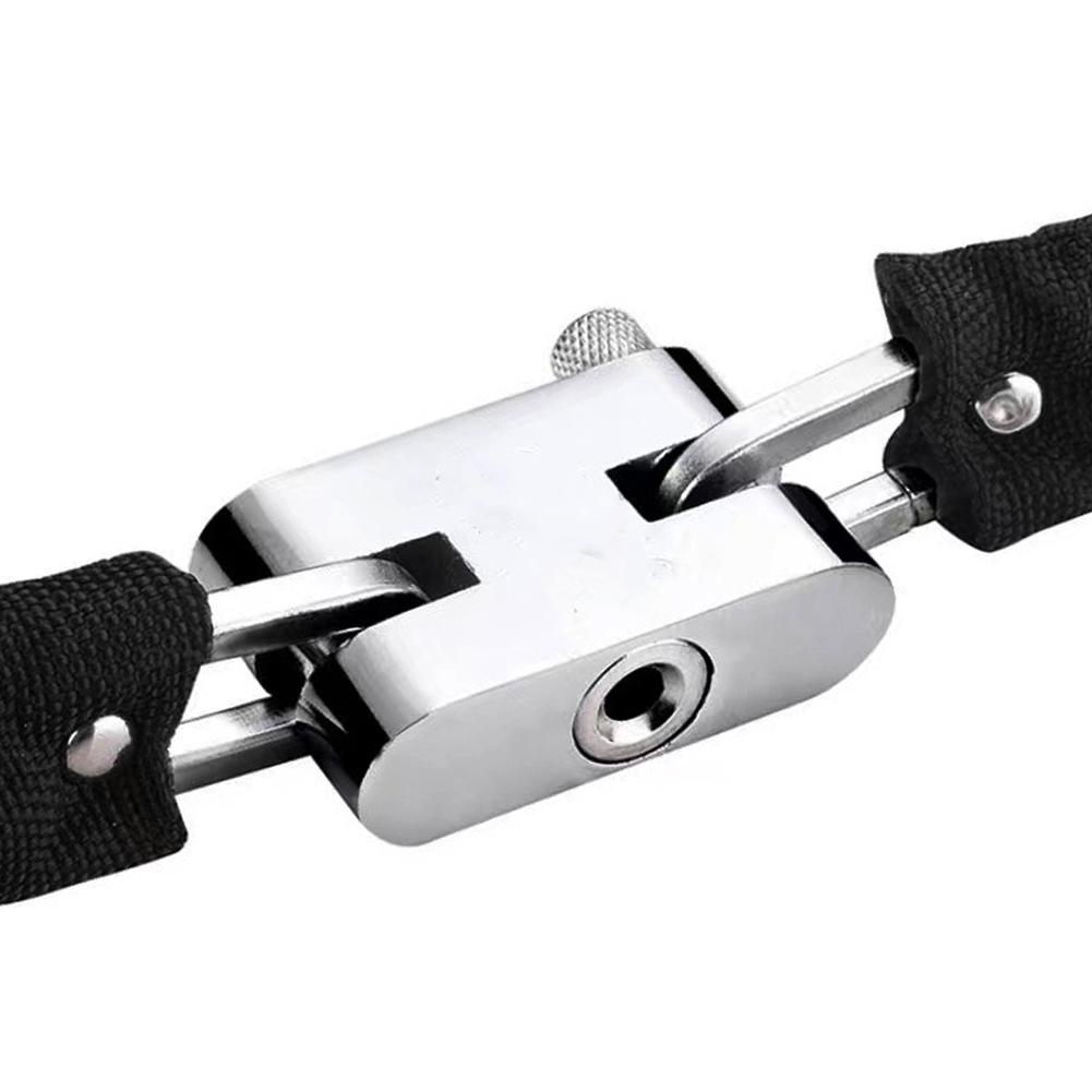 Candado de Cadena para Moto Bicicleta de Alta Resistencia Candado de Alta Resistencia 1.2m Bicicleta Bicicleta Seguridad Candado con 3 llaves