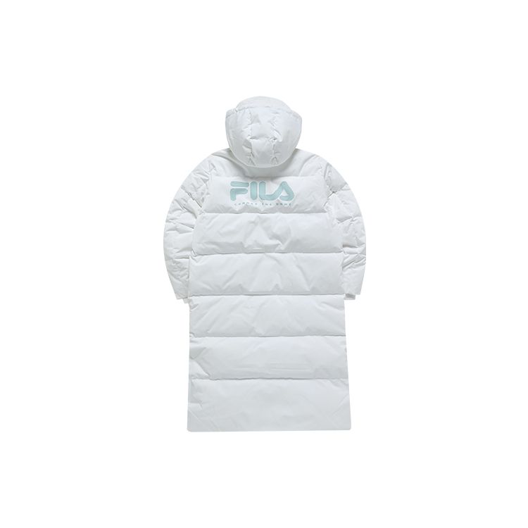 Fila Fusion Street Sport Warm Hooded Down Jacket Women outerwear White T11W143909F-WT