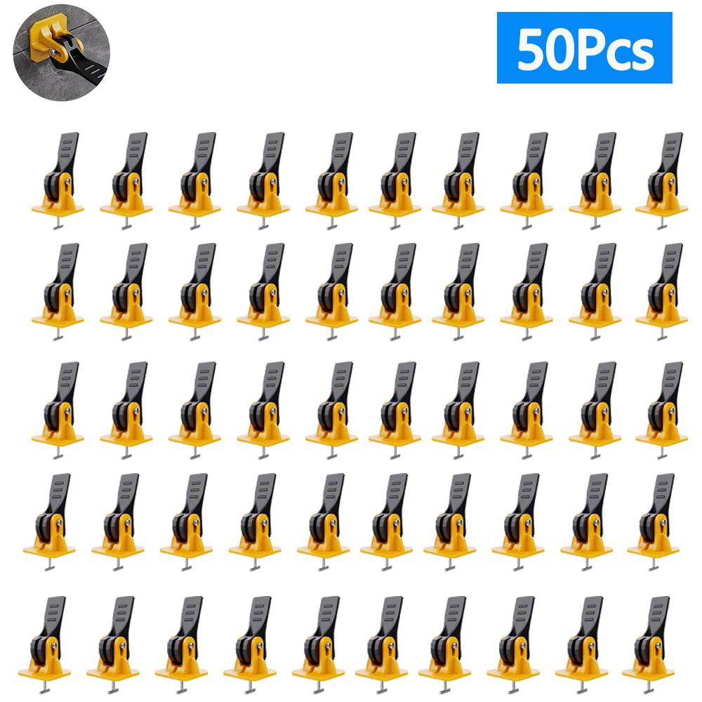5-750pcs Floor Tile Leveling System Clips Leveler Adjuster Tile Locator Spacers Set for Porcelain Tile Wall Construction Tools