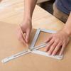 Aluminum Alloy Compact Multifunctional Angle Ruler Tool for Measuring and Marking
