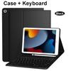 Case for iPad 7th 8th 9th 10.2-inch, Bluetooth Keyboard Case for Air 3rd Pro 10.5 Inch Magnetic Cover