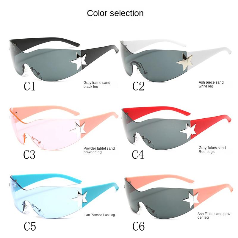 Fashion Y2k Childrens Sunglasses UV Protection Trendy Eyewear for Travel Sports Sun Glasses Eye Care