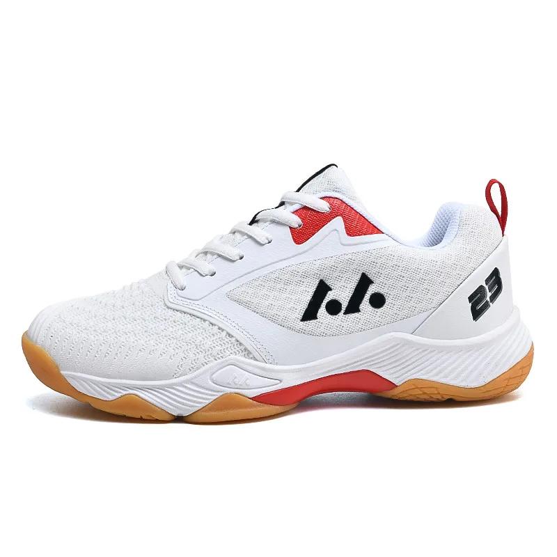 Men Badminton Shoes Professional Non-slip Couple Big Size Wear Resistant Outdoor Sneakers Breathable Handball Volleyball Shoes