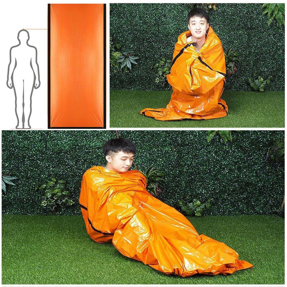 Zubehör Tragbarer Schlafsack Sonnenschutz Werkzeug Thermisch Warmhalten Outdoor Notfalldecke