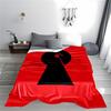 Mysterious Detective Silhouette for All Seasons Blanket Lunch Break Throw Gift