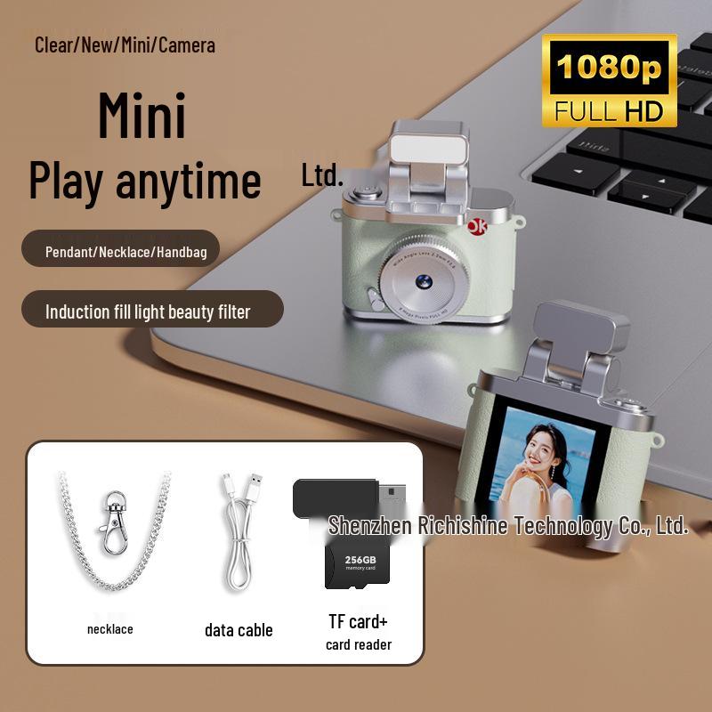 Retro Dual Camera HD Mini Travel Camera for Students