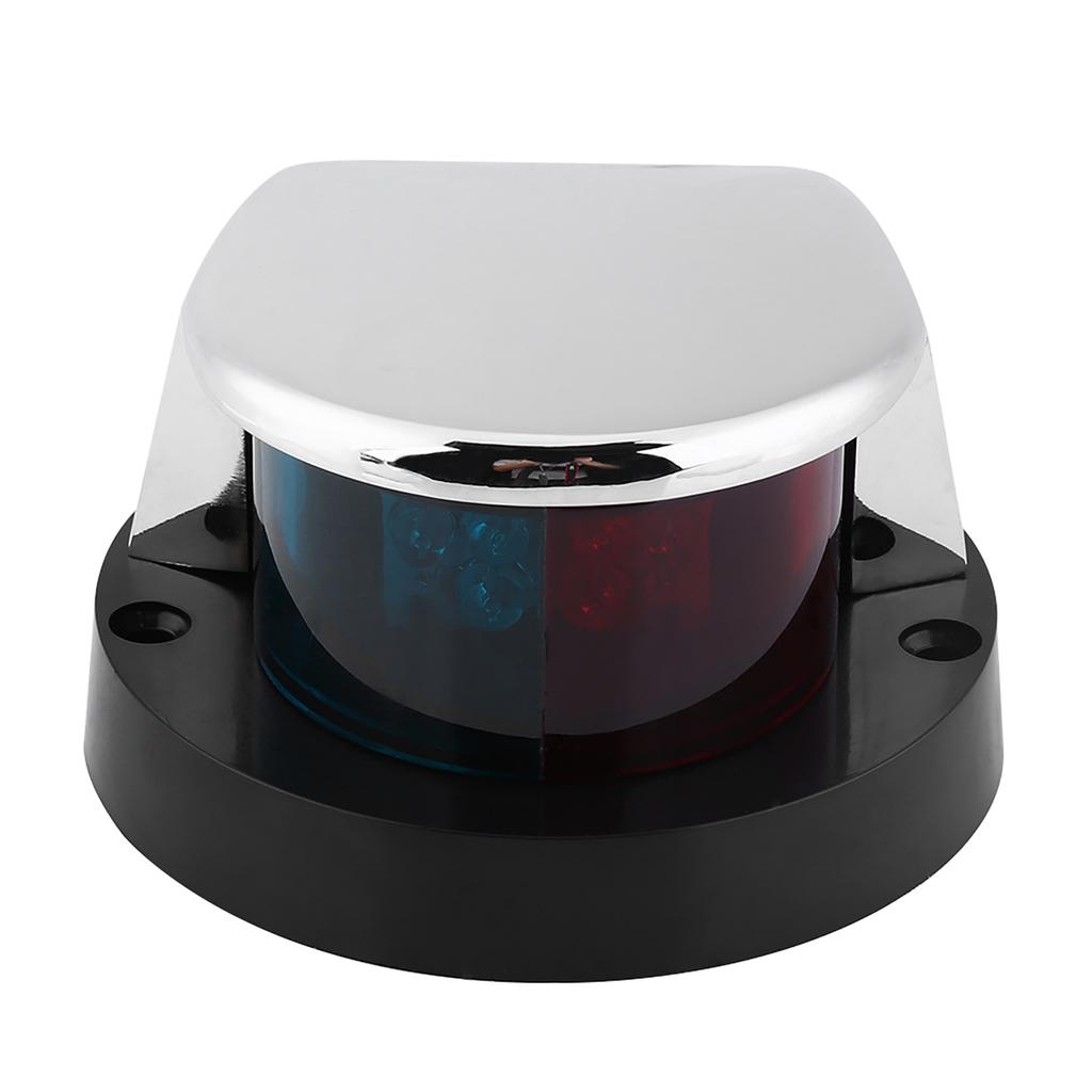 12V Boat Marine Yacht Bi Color LED Signal Light Bow Navigation Lamp