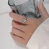 Lindon Classic Copper Alloy Zircon Ring Ladies Jewelry Wedding Promise Party Gift