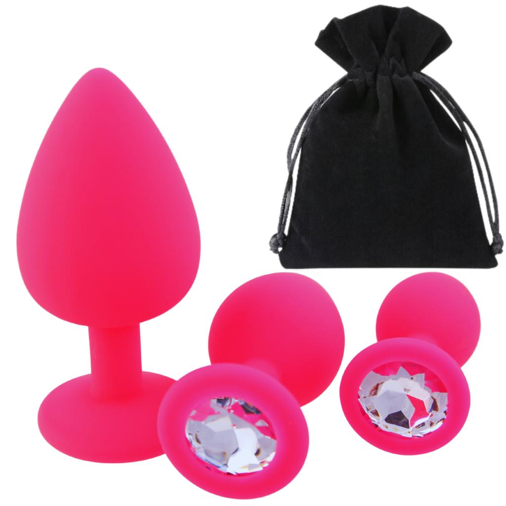Anal Plugs 3 Pieces - Anus Sex Massage Set