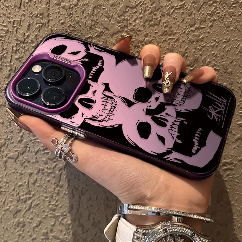 Skull Horror Patterns Phone Case for Samsung Galaxy A24 A33 A34 A14 A13 A23 A55 A15 A35 A25 A05 A05S 5G A54 A53 A32 A52 A52S