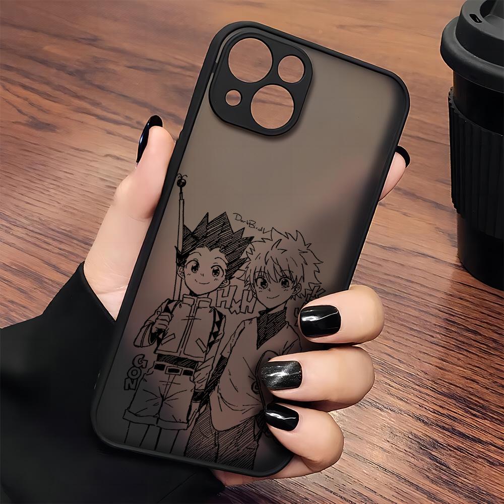 HOT Anime Hunter X Hunters Phone Case For iPhone 17 16e 16 15 14 13 12 11 Mini Pro Air  Max X XR XSMax 7 8 Plus Matte Clear